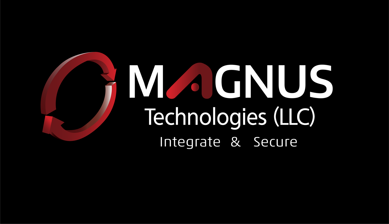 Magnus Logo with White Text